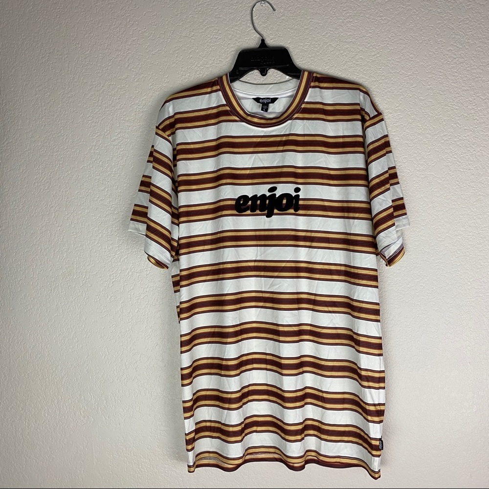 Enjoi Skateboard Guess Style Vintage Shirt Large